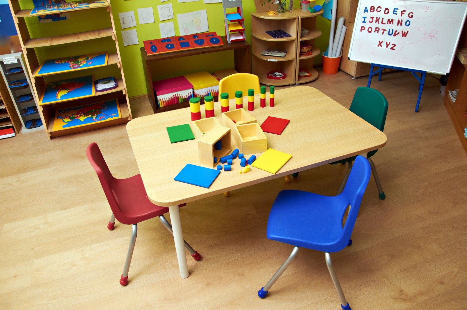 Pic - an infant school classroom learning area