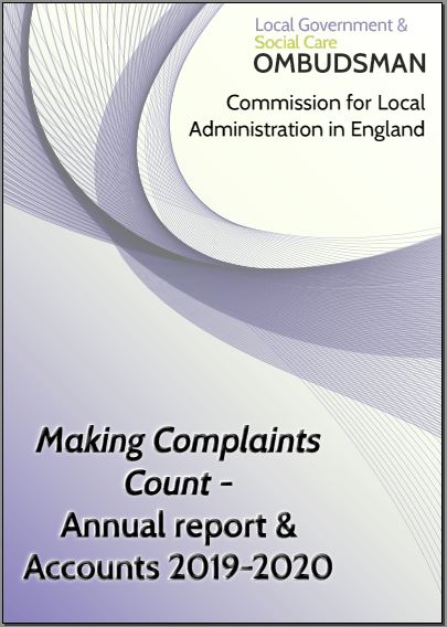 Front cover of Annual Report and Accounts 2019-2020