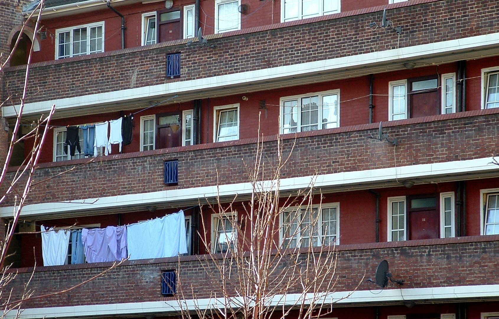 PIC - Inner city flats