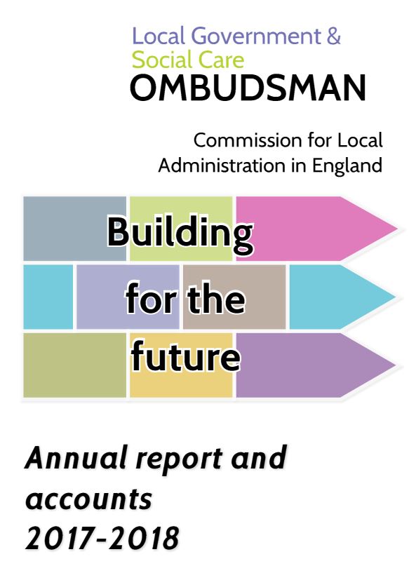 Front cover of annual report and accounts 2017-18