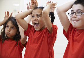 PIC - children taking part in drama class