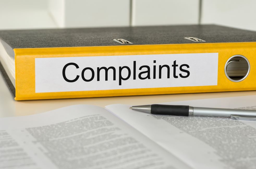 Folder of complaint files